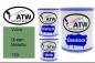 Preview: Volvo, Green Metallic, 133: 1L Lackdose + 1L Klarlack + 500ml Härter - Set, von ATW Autoteile West.